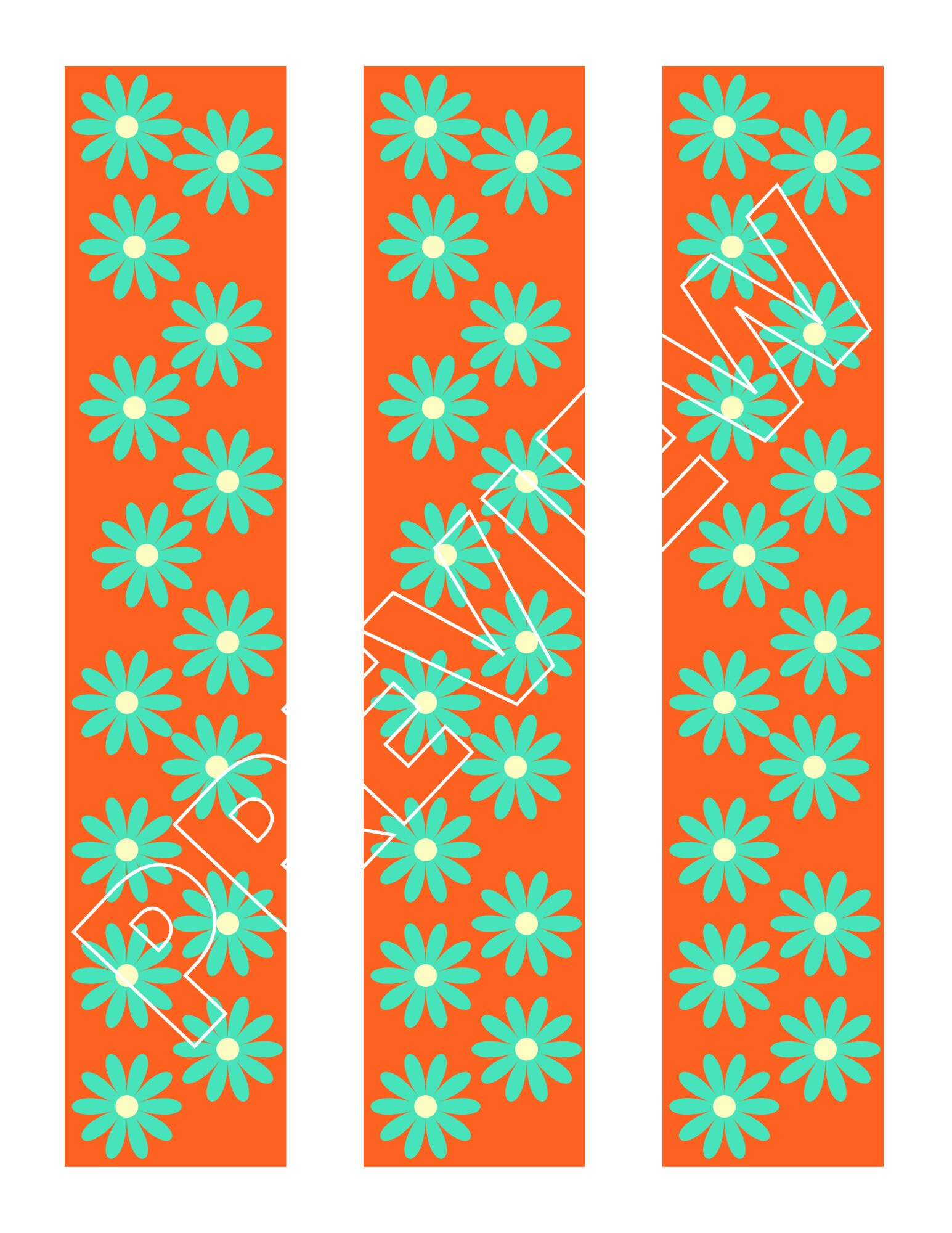 Retro Bulletin Board Border Printable Easy Classroom Etsy