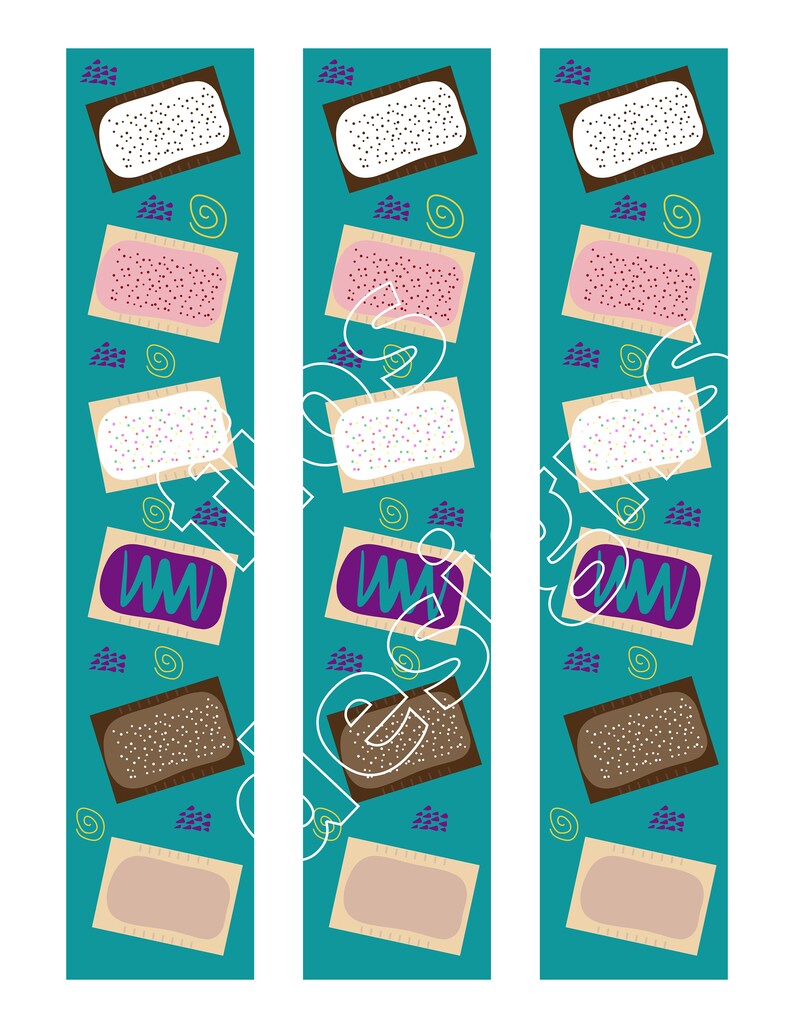 Fun Food Bulletin Board Border, Printable, Easy Classroom Decoration Etsy