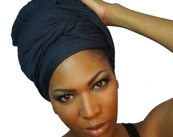 stretch jersey knit head wrap