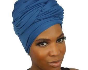 jersey knit head wraps