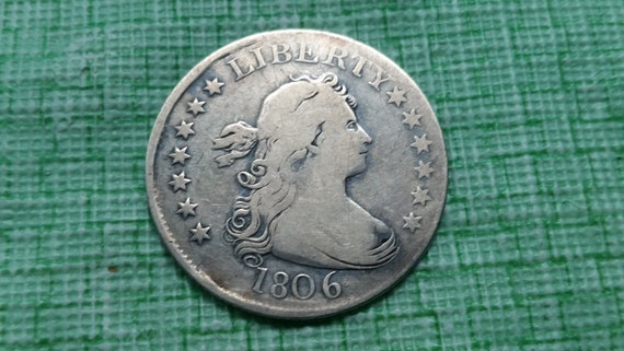 1806 Draped Bust Quarter Rare High Book One Of Hard To Etsy