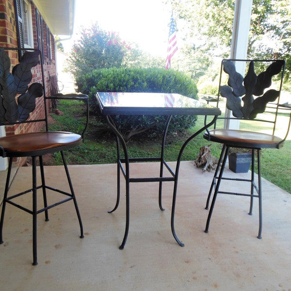 Granite Bar Table Etsy