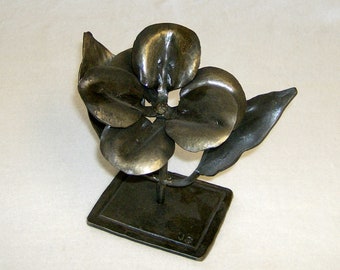 Steel Flower Sculpture