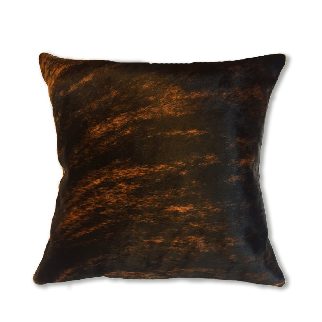 Cowhide pillow for home decor. Authentic cow hide pillow Etsy
