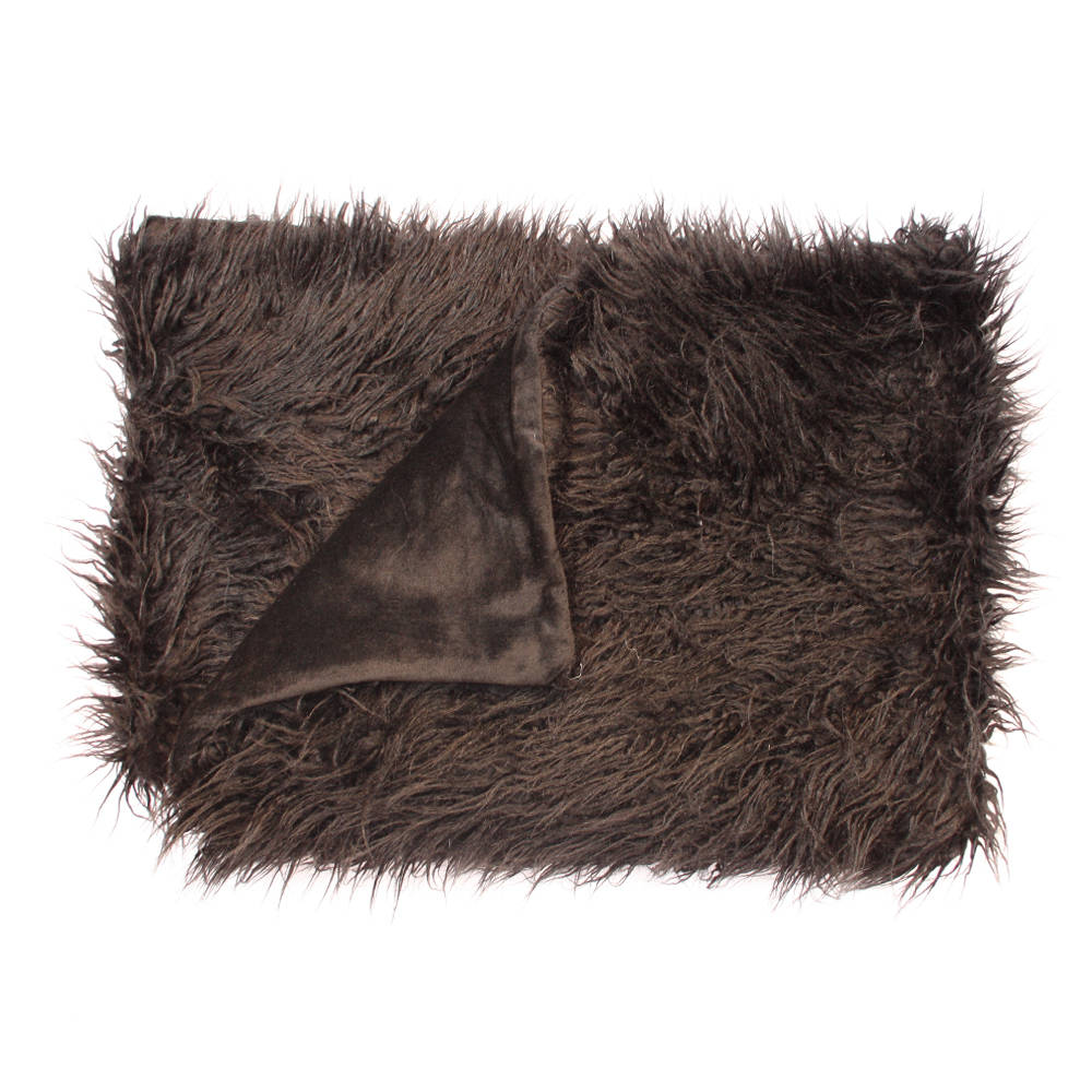 Black Faux fur blanket black fur throw faux fur fabric throw Etsy