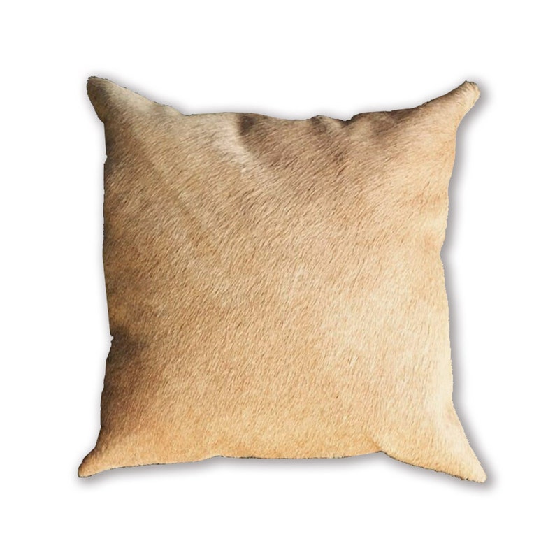 Cowhide Pillow For Home Decor Authentic Cow Hide Pillow Etsy