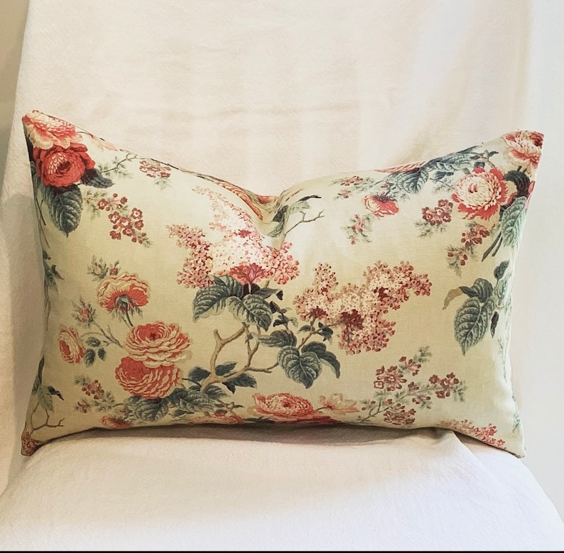 Waverly Pillow Covers/Shabby Chic Etsy