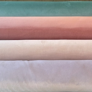 Velvet Solid Fabric by the Yard