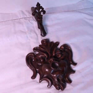 Antique italian bronze fountain faucet, circa end XVII century- early XVIII century
