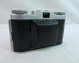 Belca BELTICA 2, folding 35mm camera, zeiss Tessar 50mm/2.8 lens . EXC+