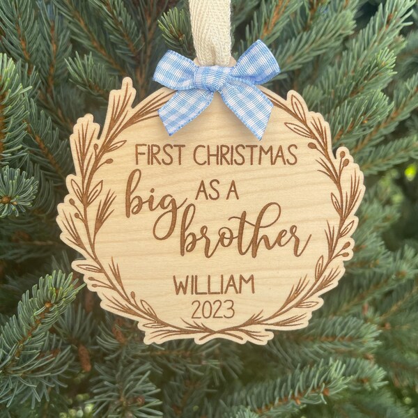 Big Brother Ornament Etsy