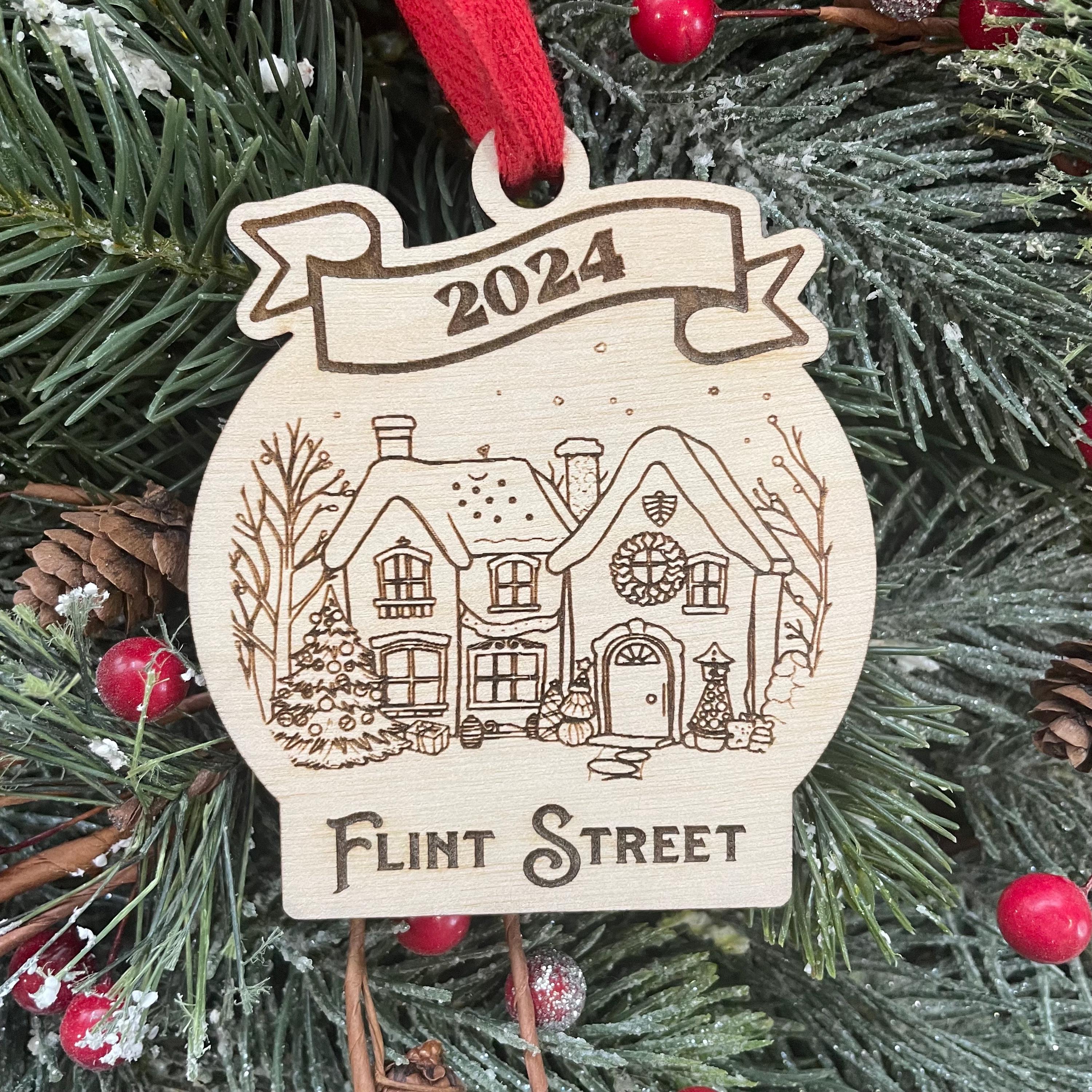 Weihnachtsbaum-Anhänger Für Nachbarn – „Nachbarn Durch Zufall, Freunde Nach Wahl“, In Geschenkbox