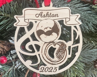 Sousaphone 2025 Christmas Ornament | Personalized Sousaphone Ornament  | 2025 Christmas