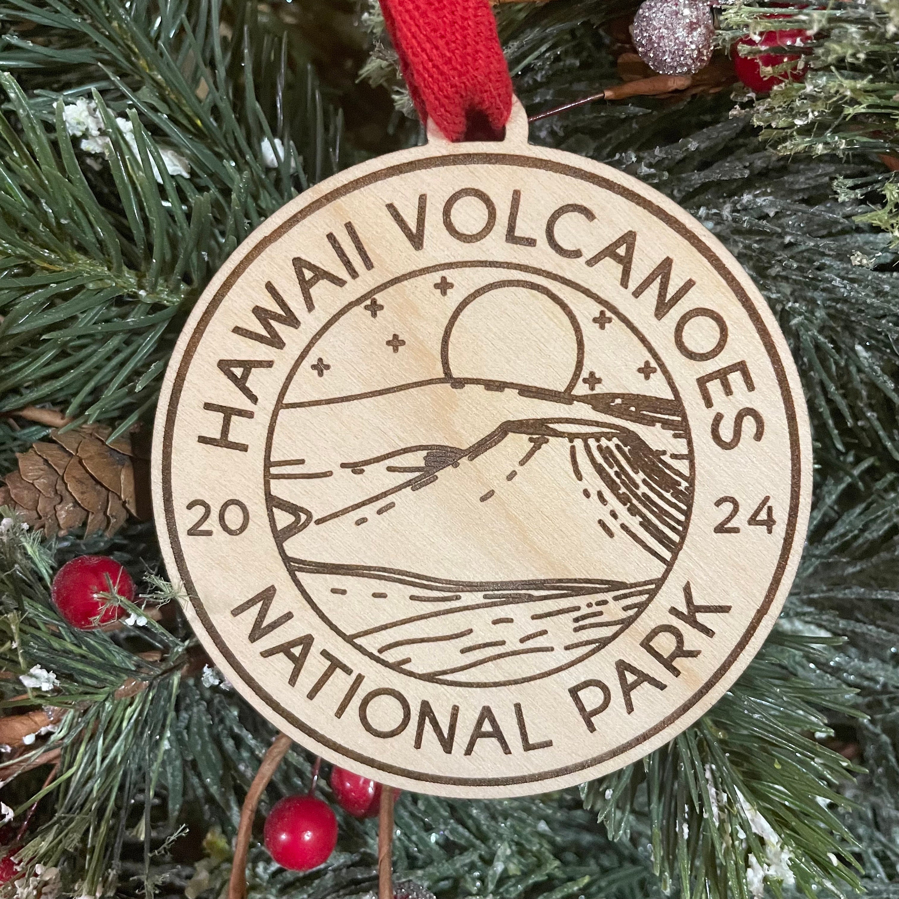 Hawaii Volcanoes National Park Ornament | US Park Ornament