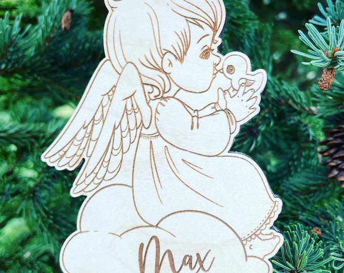 Baby Angel Boy or Girl Christmas Ornament | Infant Loss Memorial Gift | Baby Loss Gift | Infant Bereavement Gift