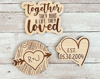 Set of 3 Couple love themed strong hold magnets | Anniversary Magnet | Couple Gift Idea | Love Magnet