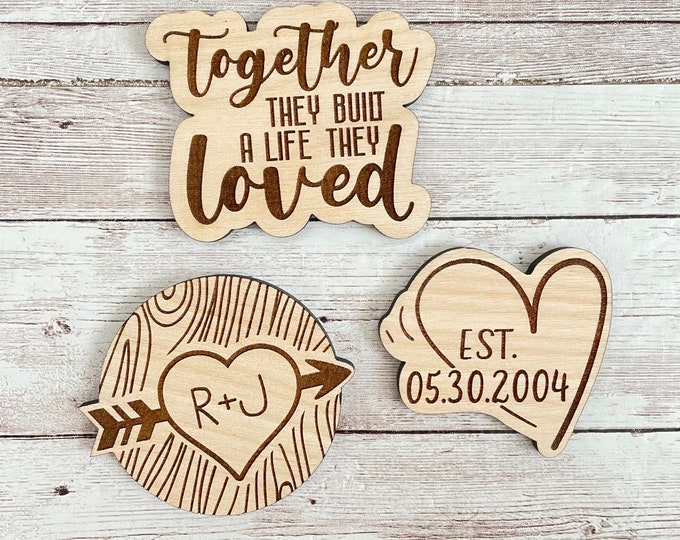 Set of 3 Couple love themed strong hold magnets | Anniversary Magnet | Couple Gift Idea | Love Magnet