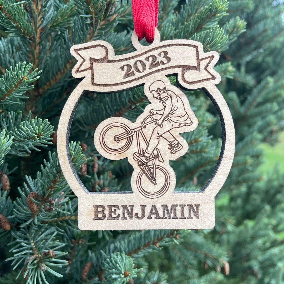 Bmx Christmas Ornament 