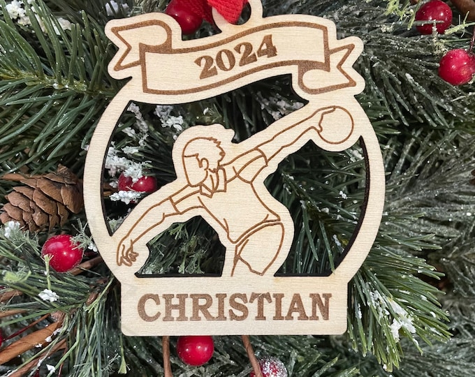 Bowling Boy 2025 Bowler Christmas Ornament | Personalized Bowling Ornament  | 2025 Christmas