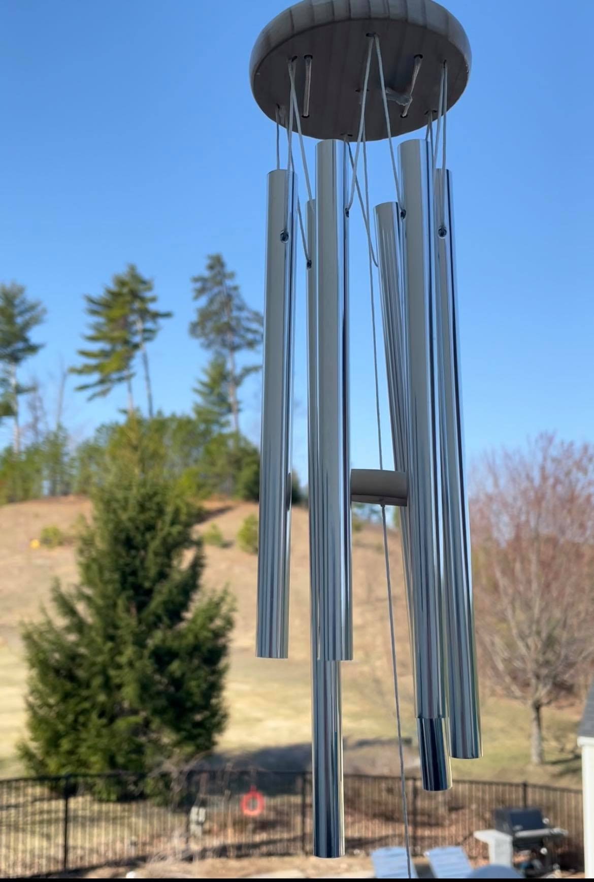 Memorial Wind Chime Listen and know I am here In