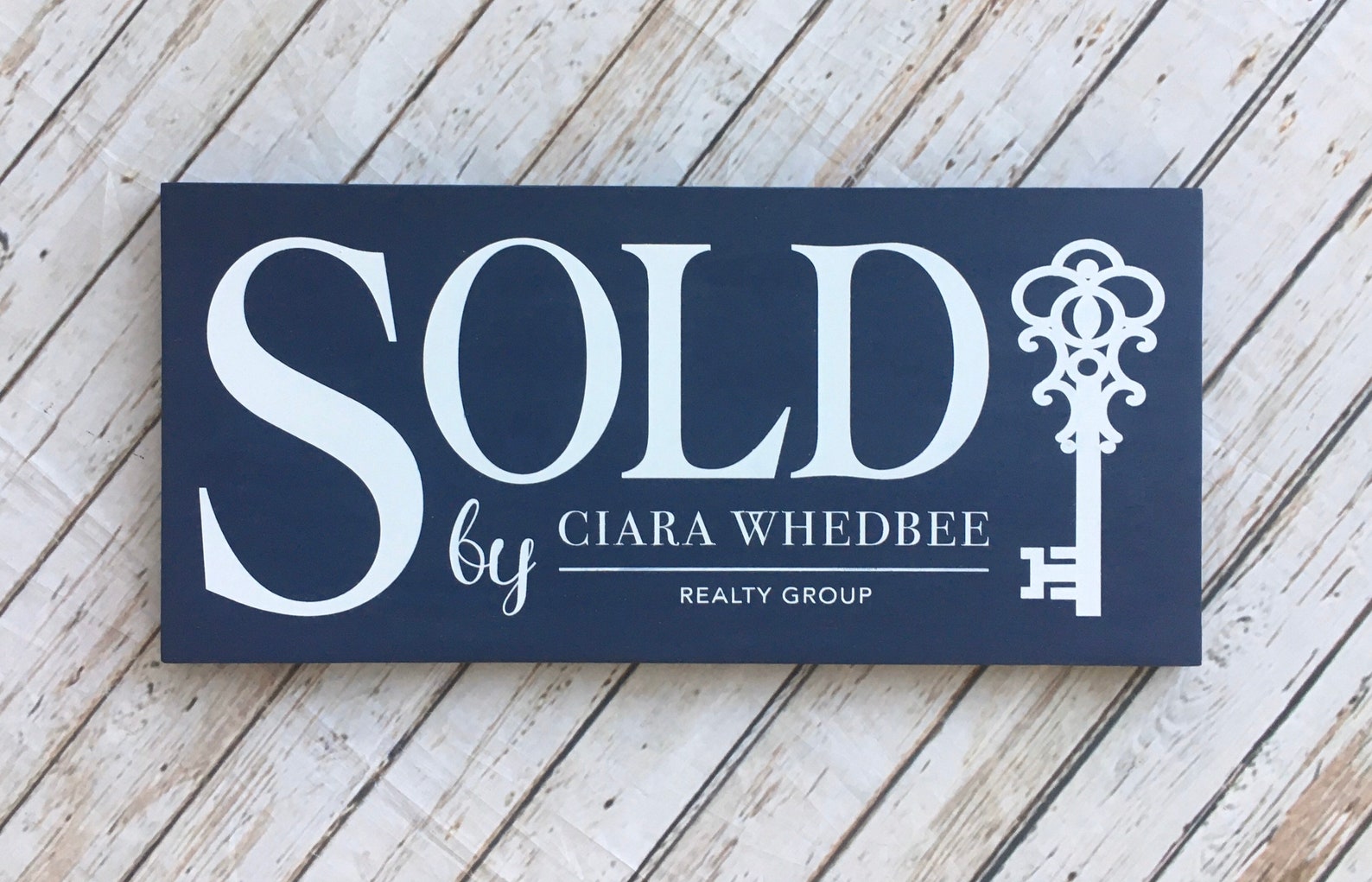 Custom Sold by Realtor Marketing Sign Realtor Sold Sign | Etsy