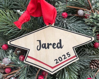 Class of 2026 Grad Cap Ornament | Custom Grad Ornament | Graduation Gift Class of 2025