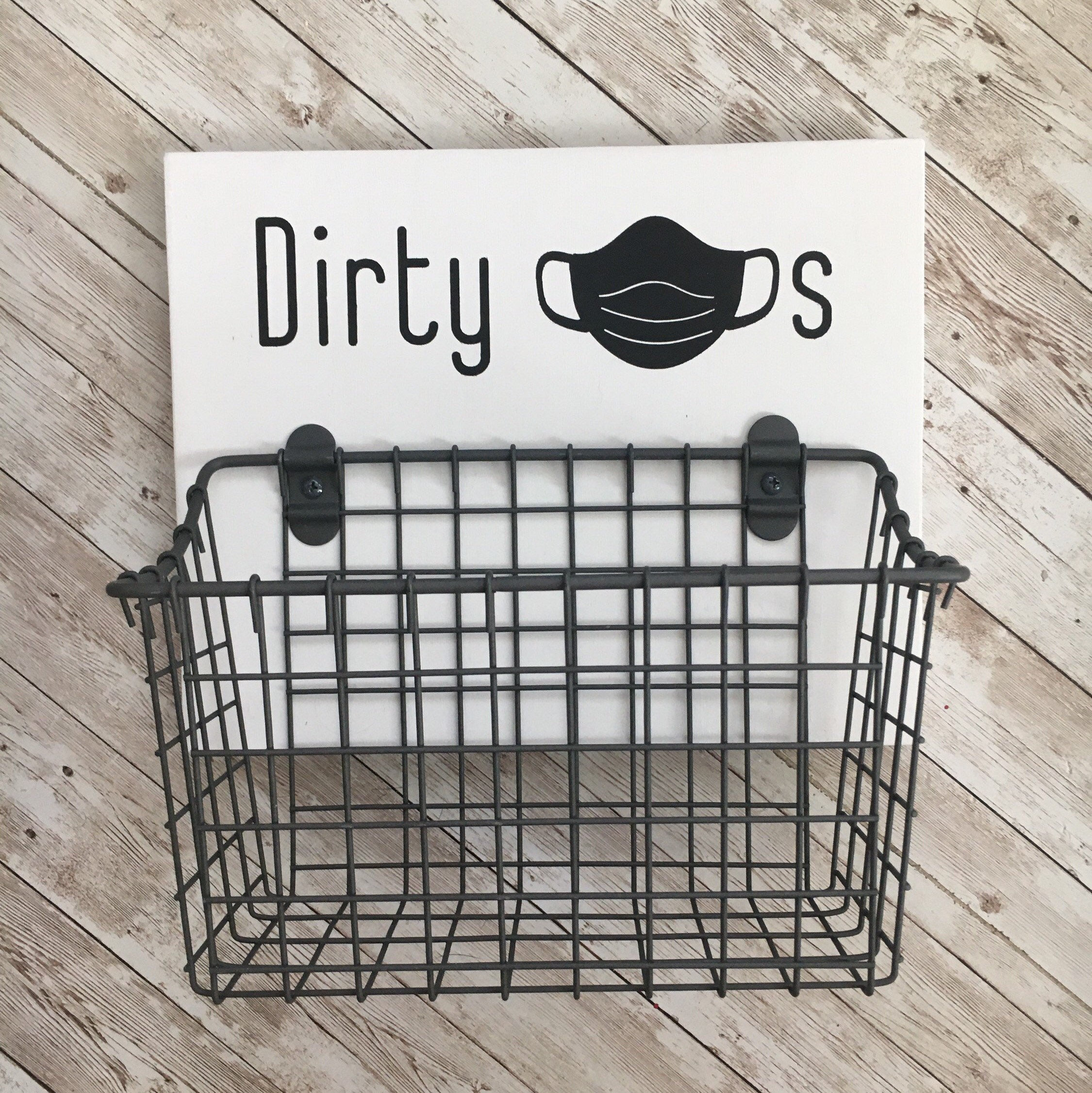 Clean Mask Basket Dirty Mask Storage Basket Family Mask Etsy