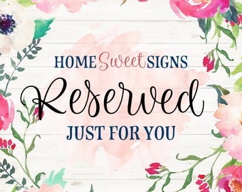Reserved for Realtors