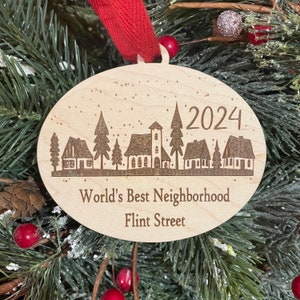 La meilleure décoration de Noël de quartier au monde | Cadeau voisin | Cadeau nouveau voisin | Décoration de Noël 2025