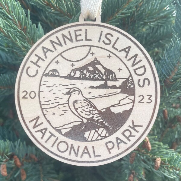 Channel Islands National Park Ornament | US Park Ornament | Christmas 2024 | Adventure Travel Ornament | National Park Souvenir