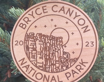 Bryce Canyon National Park Ornament | US Park Ornament | Christmas 2024 | Adventure Travel Ornament | National Park Souvenir