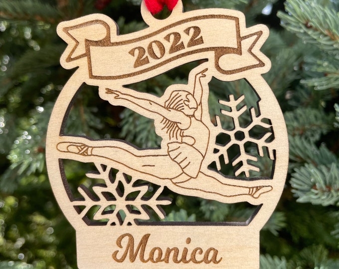 Dancer Ornament 2024 Ballet Christmas Ornament | Personalized Dancer Ornament  | 2024 Christmas