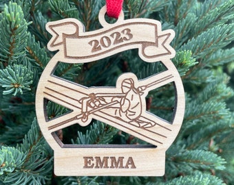 Crew Rowing 2024 Christmas Ornament | Personalized Crew Rower Ornament | Rowing  Team Ornament | 2024 Christmas