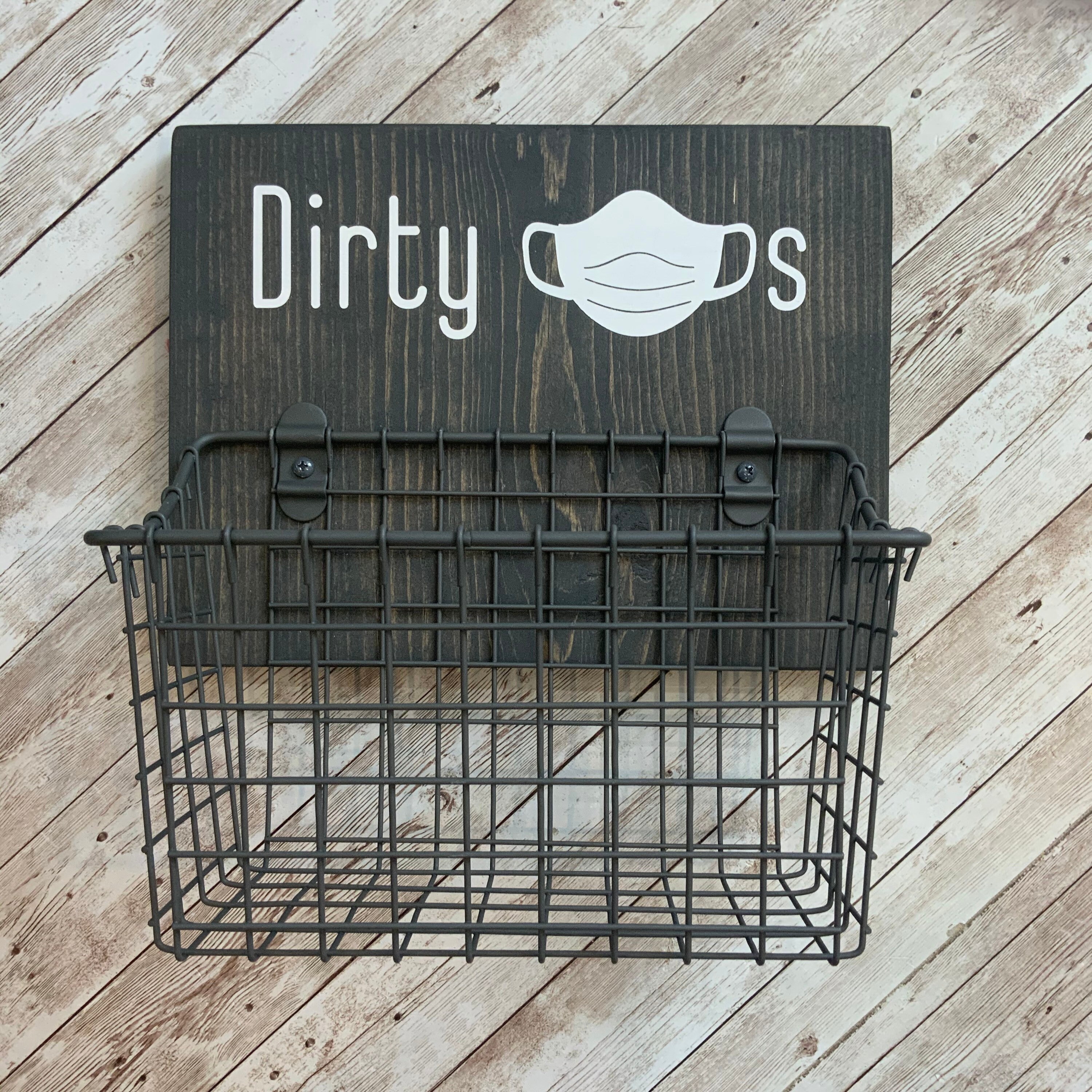 Clean Mask Basket Dirty Mask Storage Basket Family Mask Etsy