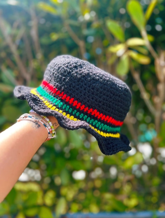 Bucket Hat Cappello Da Rasta Rasta Bucket Hat
