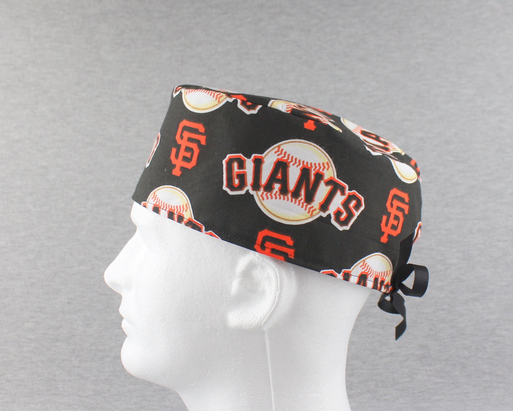 SF Giants Ribbon Tieback Scrub Hat 