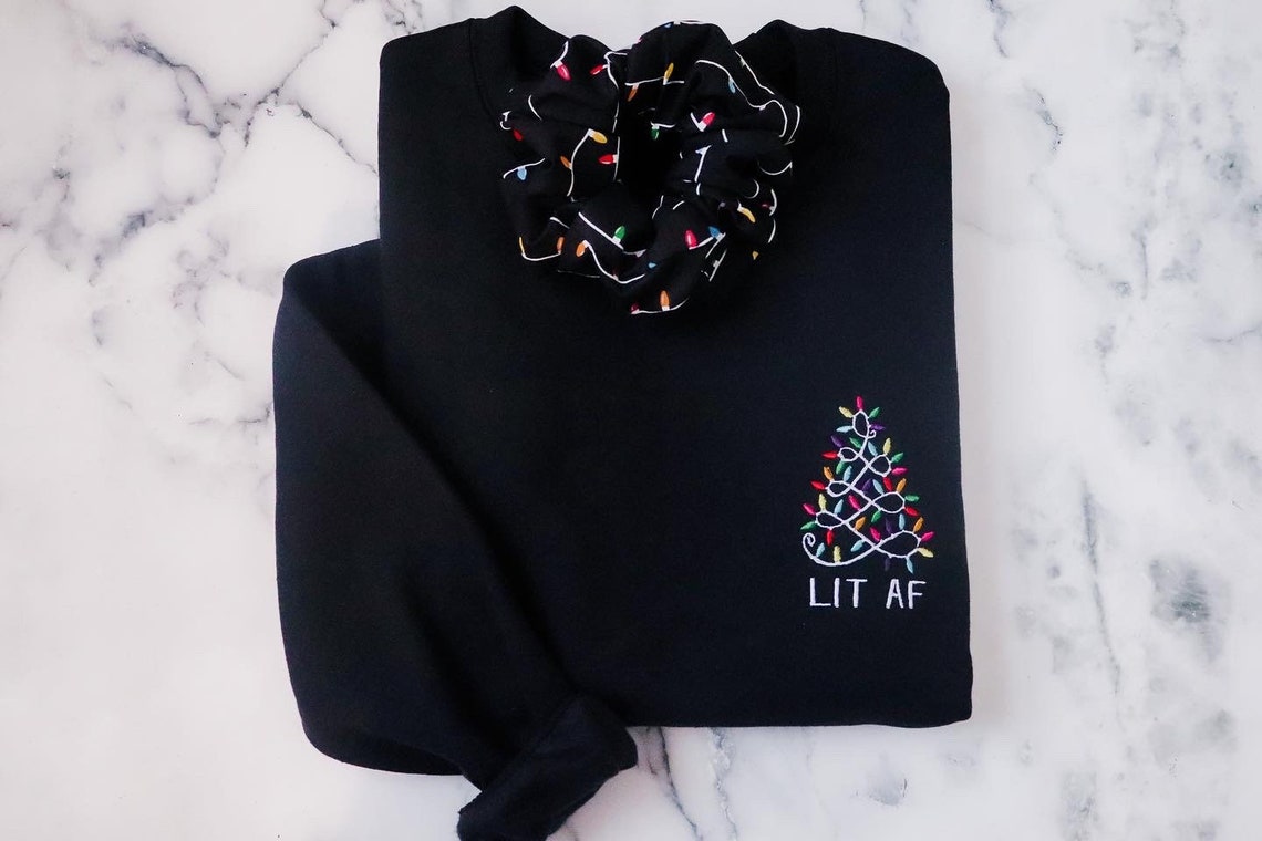Can't See The Haters Christmas Lights Sweatshirt