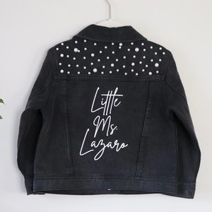 Juniors black jean jacket discount