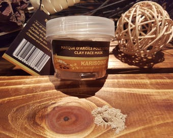Clay mask Rhassoul - for the acne face-natural-anti-age-mask - mask facial mask skin skin smooth soft - mud mask