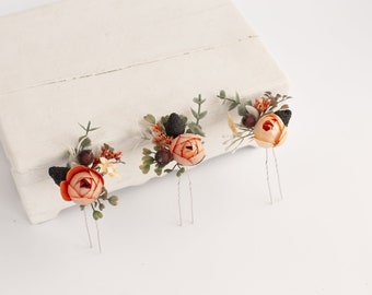 1930s Flower Corsage Spray | Fabric Petals | Vintage Millinery