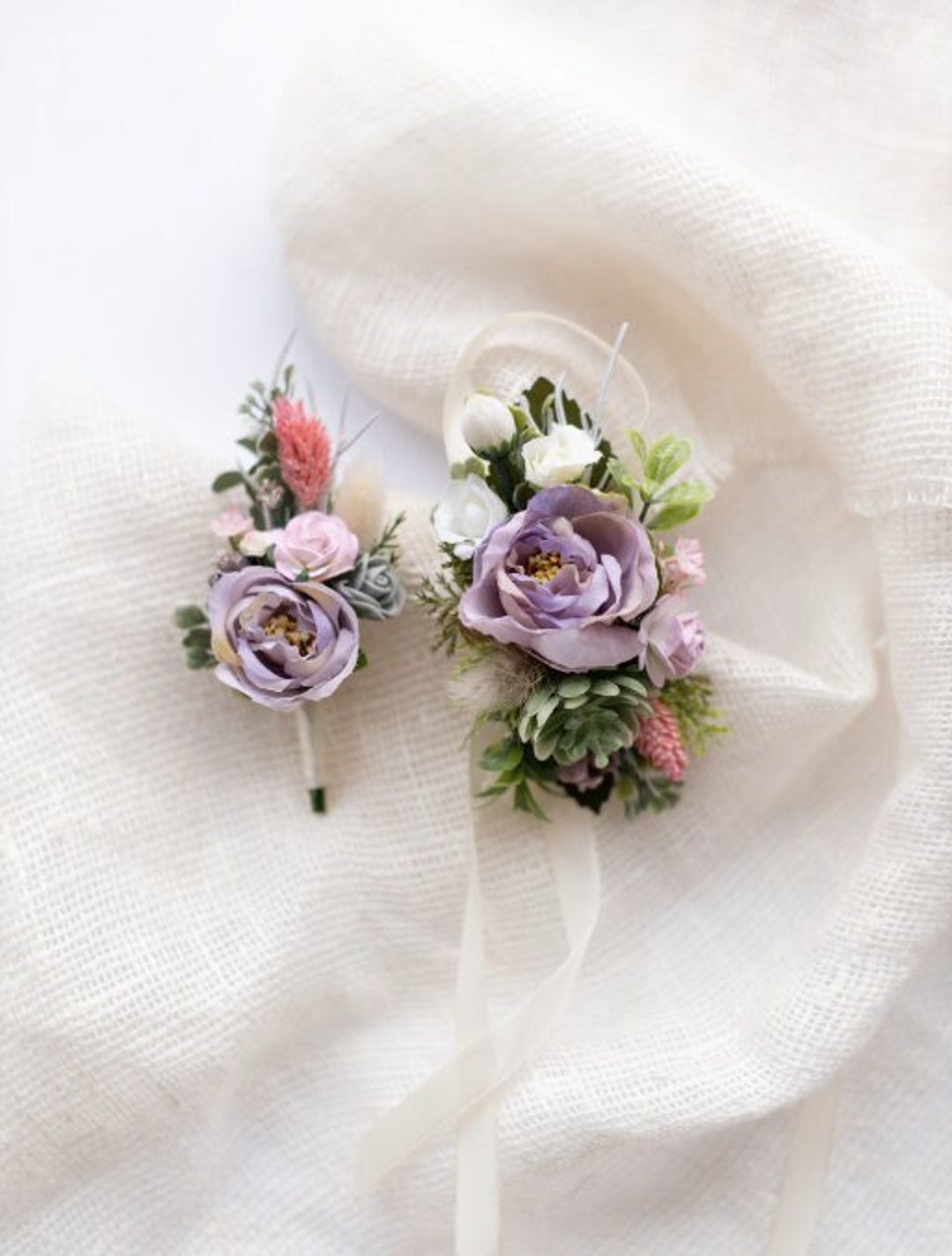 Corpetto da polso fiore di seta artificiale fiori di rosa sposo matrimonio Boutonniere spille damigella d'onore fiori da polso fornure per matrimoni