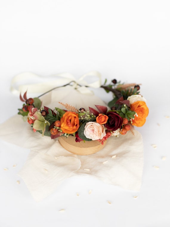 minkissy 2pièces Couronne De Fleurs Similicuir Rouge Pour Mariage Accessoire Élégant Pour Bride Et Célébrations Pour Photos Et Cosplay minkissy 2pièces Couronne De Fleurs Similicuir Rouge Pour Mariage Accessoire Élégant Pour Bride Et Célébrations Pour Photos Et Cosplay