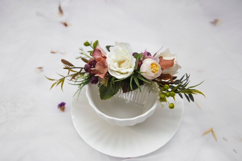 Boho Blatt Haarkamm Aus Metall – Vintage Kopfschmuck Für Hochzeit, Braut & Festivals | Griechischer Göttinnen-Stil
