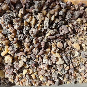 pine sap/resin crumbles