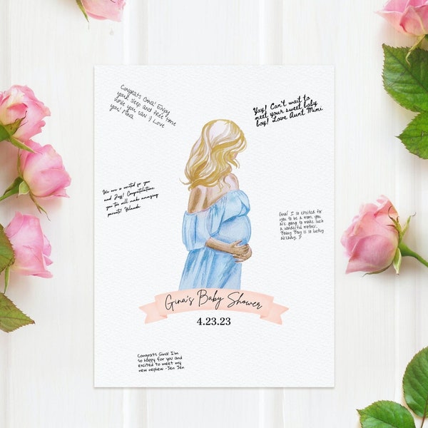 Baby Guestbook Etsy