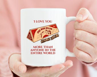 Obsession Movie One Wish Willow Mug - I Love You More Than Anyone Else - Freaky Nikki
