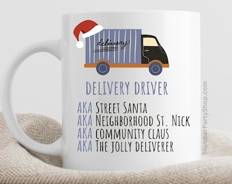 Delivery Driver Mug: Street Santa, Community Claus