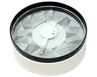 Postmodern Slantime Wall Clock by Semk Design clock