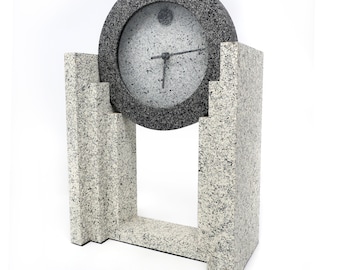 1980s Post Modern Mantle Clock by Empire Arts