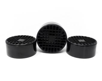 Set of 3 Decorative Containers by Gianfranco Frattini for Progetti (1974)